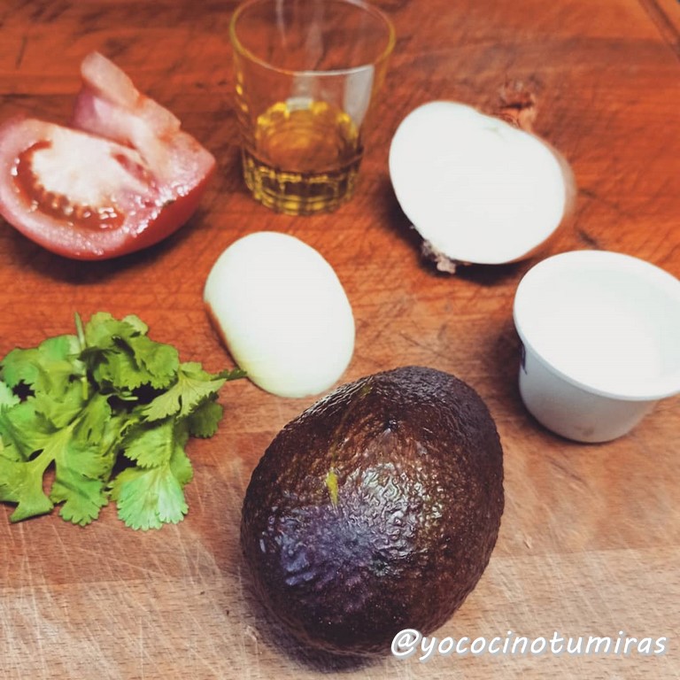 ingredientes de guacamole
