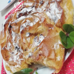 Tarta Griega de turrón Jijona