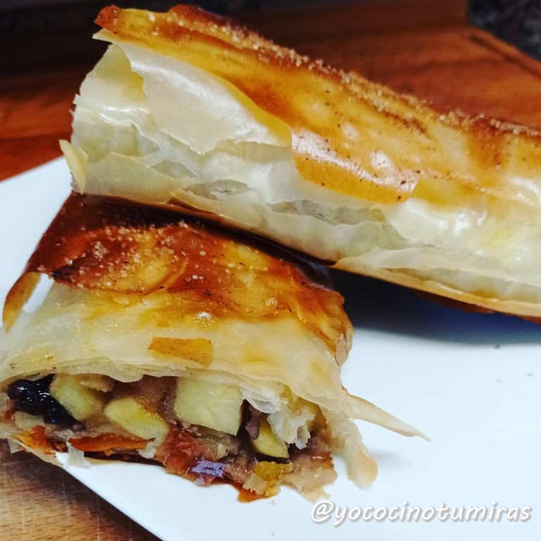 strudel de manzana