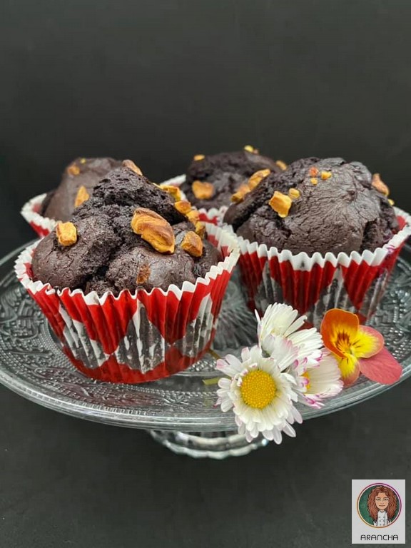 magdalenas de chocolate