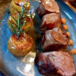 Solomillo de cerdo a la sidra
