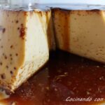 Flan con sabor a capuchino