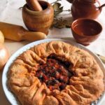 empanada abierta de mejillones