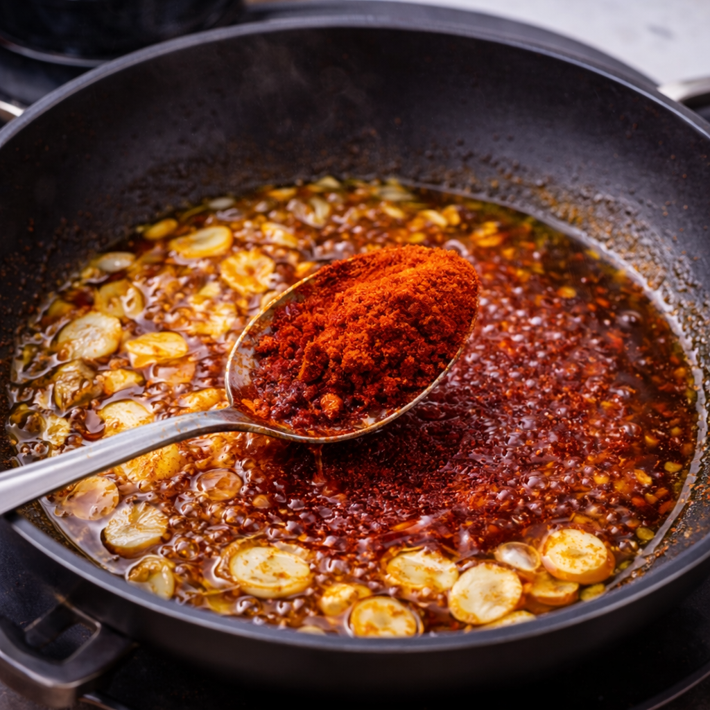 Pulpo con patatas y salsa gallega